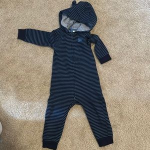 Hooded jumpsuit